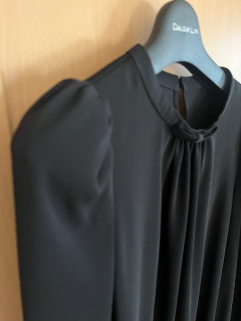 未使用品♡FOXEY Blouse \"Audrey Ribbon II\"ブラック