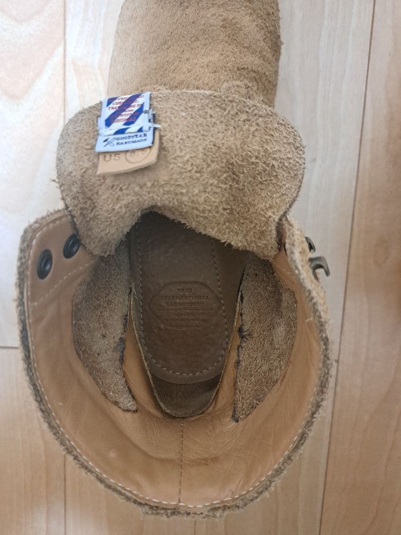 靴 visvim Virgil boots US8.5 26.5cm