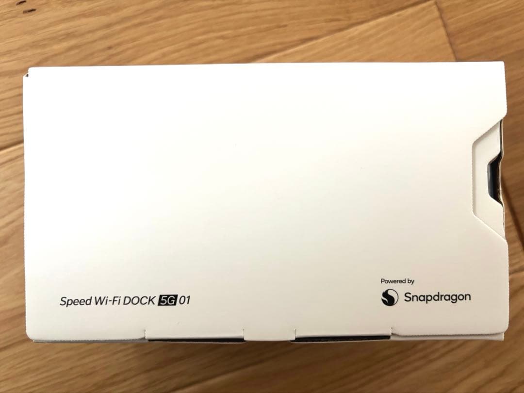 新品！Speed Wi-Fi DOCK 5G 01 WiMAX✴︎お値下げ可能