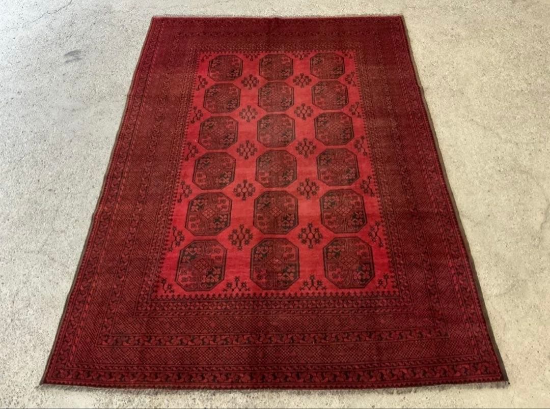 286×203cm アフガニスタン産絨毯•ラグ