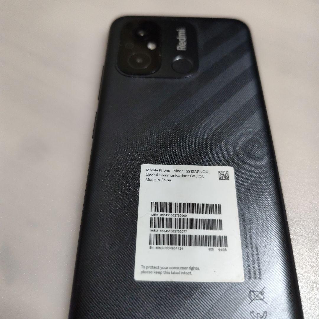 美品　Redmi 12C 6.71インチ ブラック