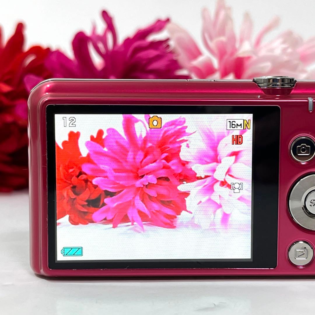 て03【美品】カシオ EX-Z770 エクシリム ピンク デジタルカメラ