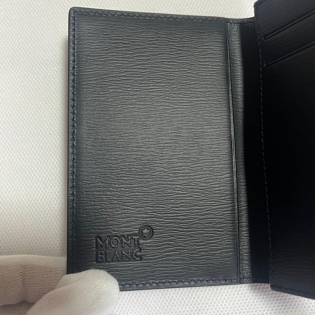 MONTBLANC 黒 レザー モンブラン　名刺入れ　美品