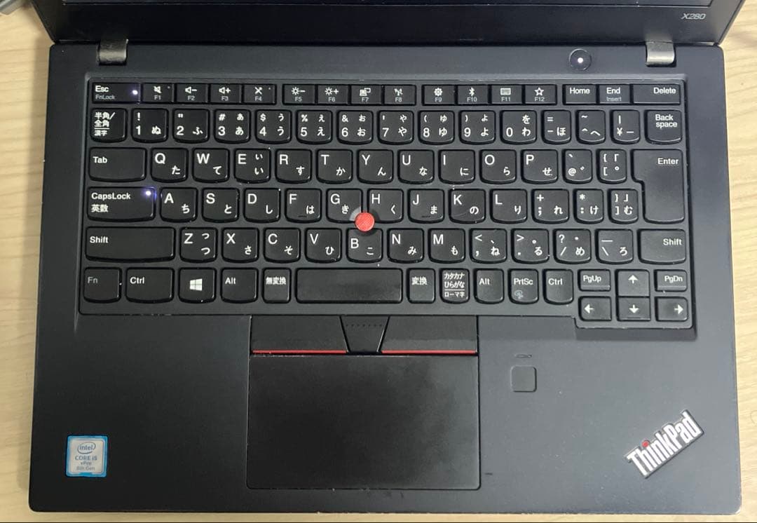 ThinkPad X280 FHD メモリ8G SSD256GB 付属品あり