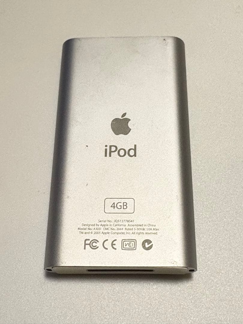 Apple iPod mini 128GB シルバー　バッテリー新品
