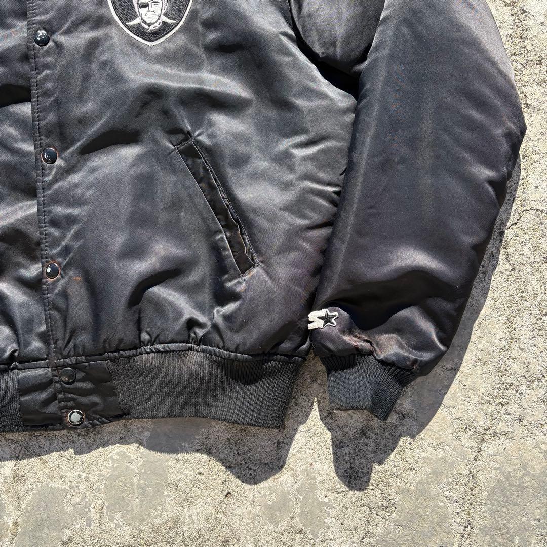 80s 90s STARTER RAIDERS スタジャン USA製 L