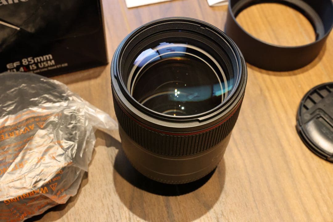 新品CANON EF85mm F1.4L IS USM