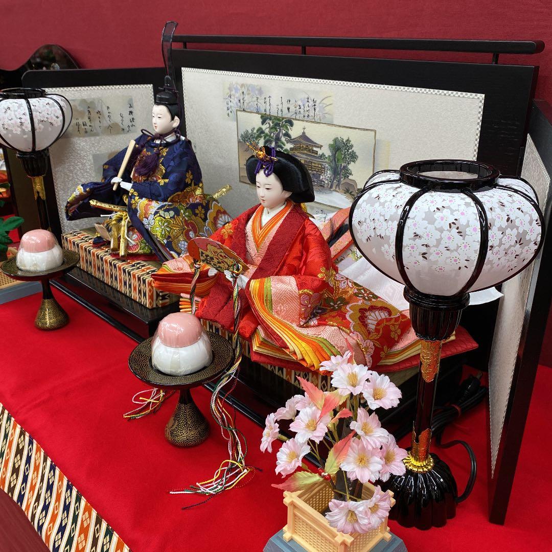 最終値引★雛人形★親王飾り★展示品3-⑩