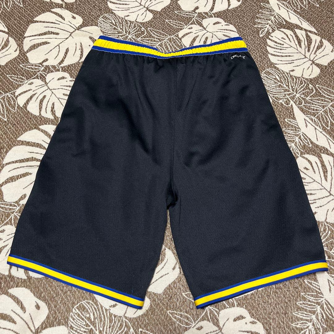 NIKE(ナイキ)NBAウォリアーズ　75周年　スウィングマンショーツ　バスパン