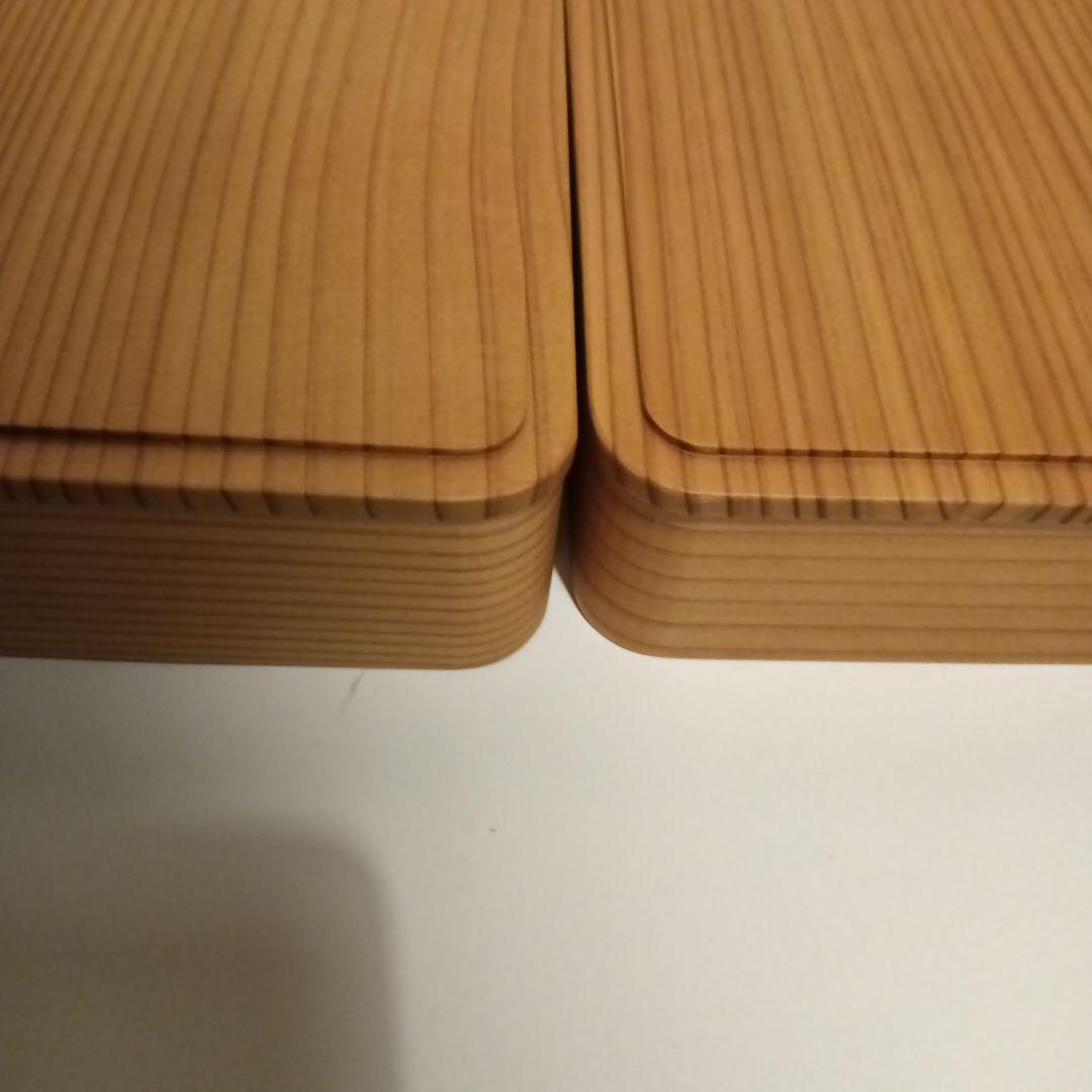 大館工芸社　隅丸二ツ重弁当箱　未使用　11月2日