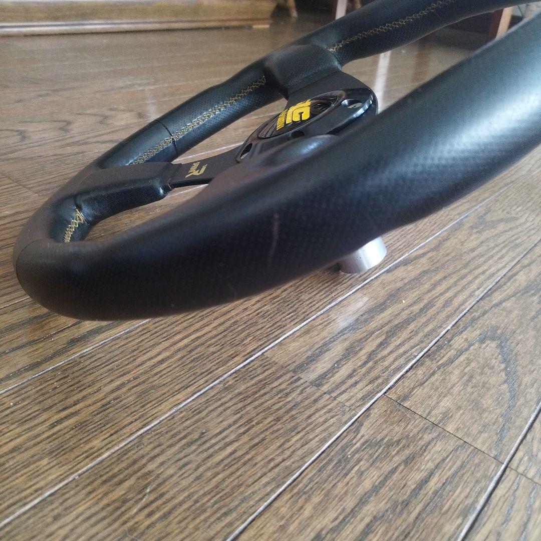 １９９６年式　ａｔｃ本革ステアリング　スプリントＲ　Ｓ１３ボス付き　イタリア製