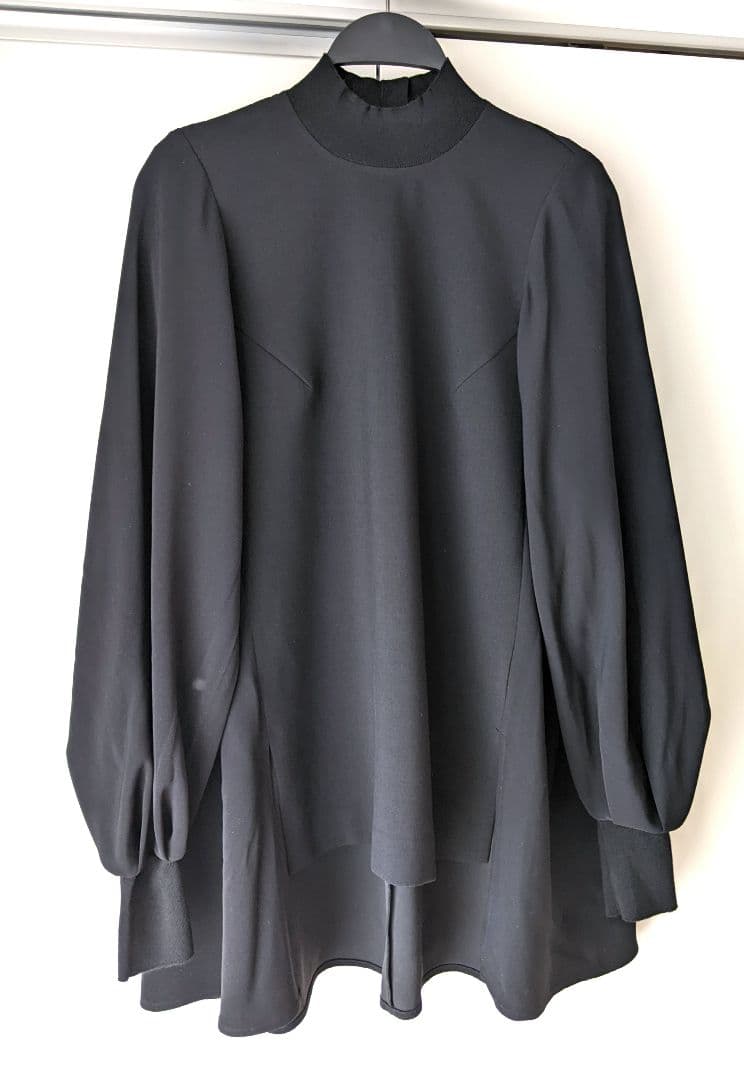 ENFOLD/エンフォルド　DOUBLECLOTH リブブラウス　ドゥーズィエム