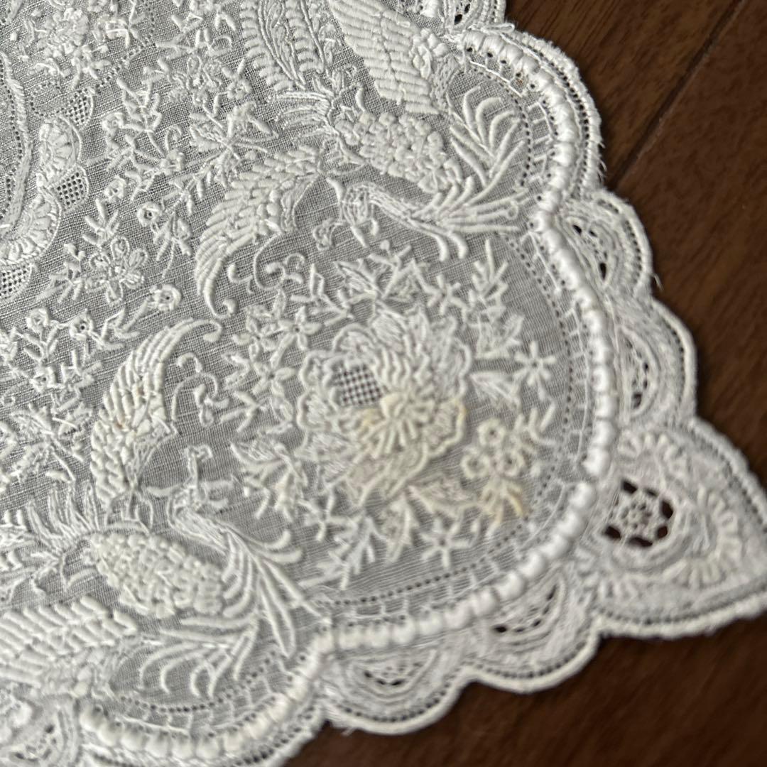 スワトウ　SWATOW レースハンカチ