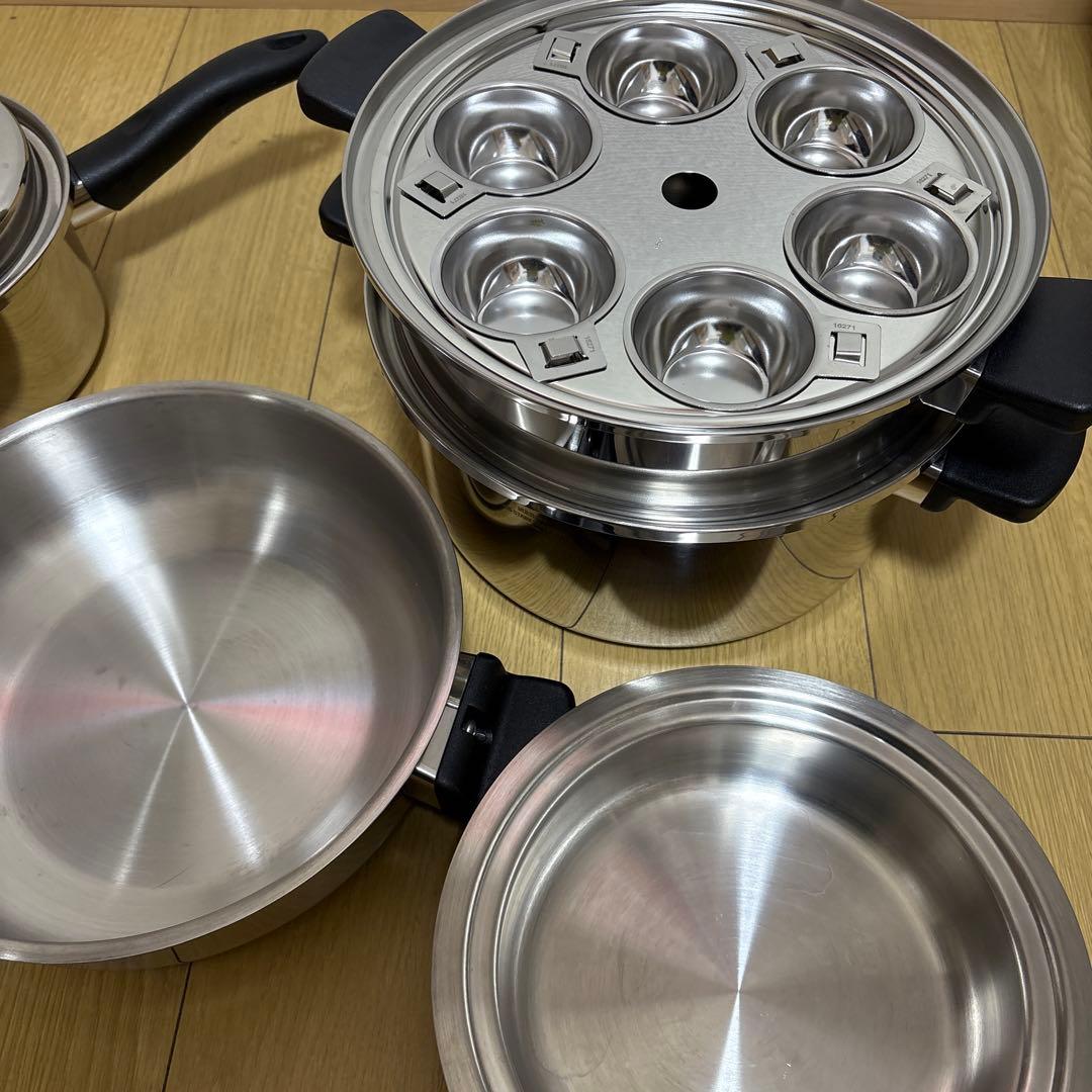 アムウェイ　6Lシチューパン・大ソースパンセット