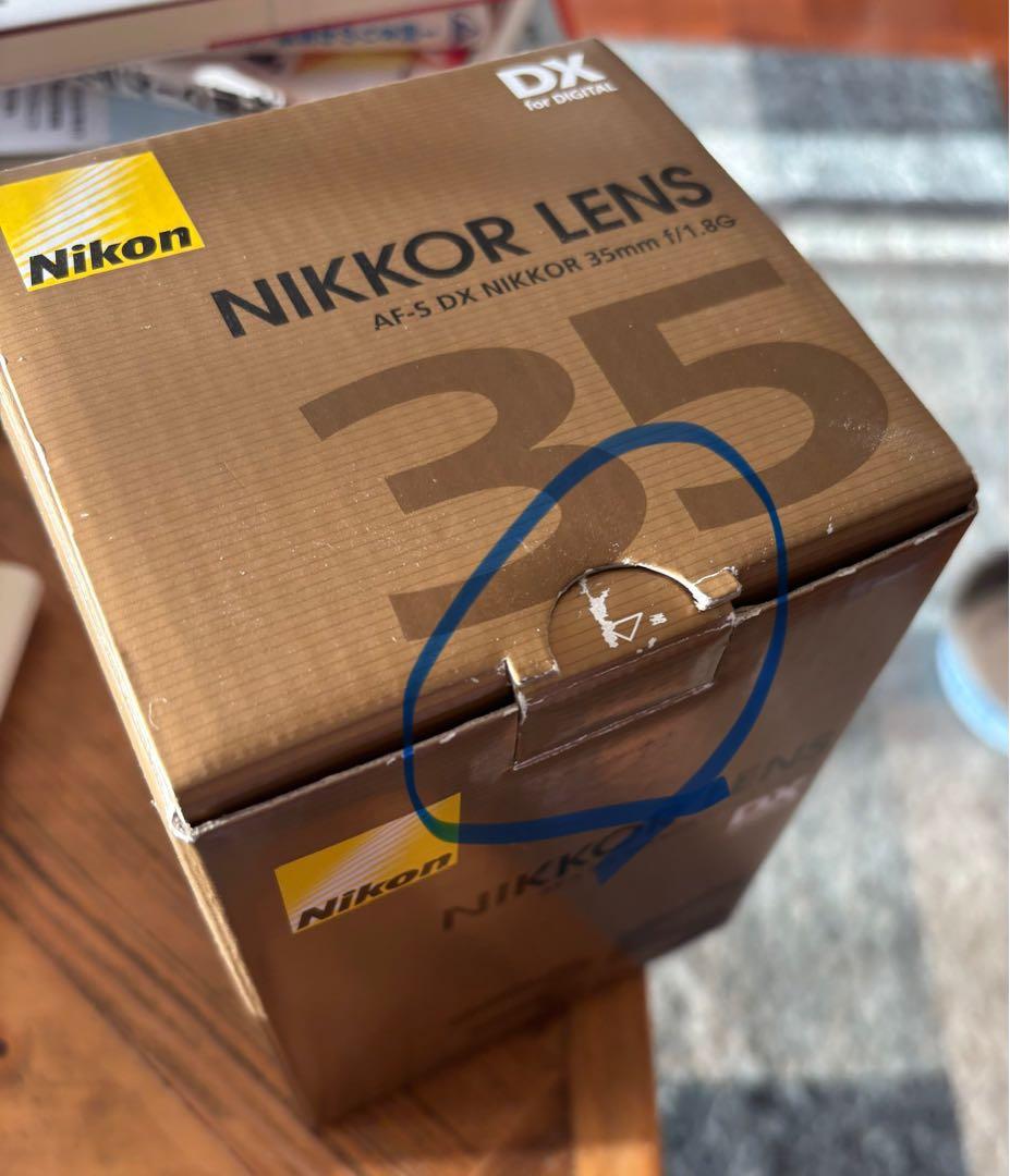 レンズ(単焦点) Nikon AF-S DX NIKKOR 35mm f/1.8G