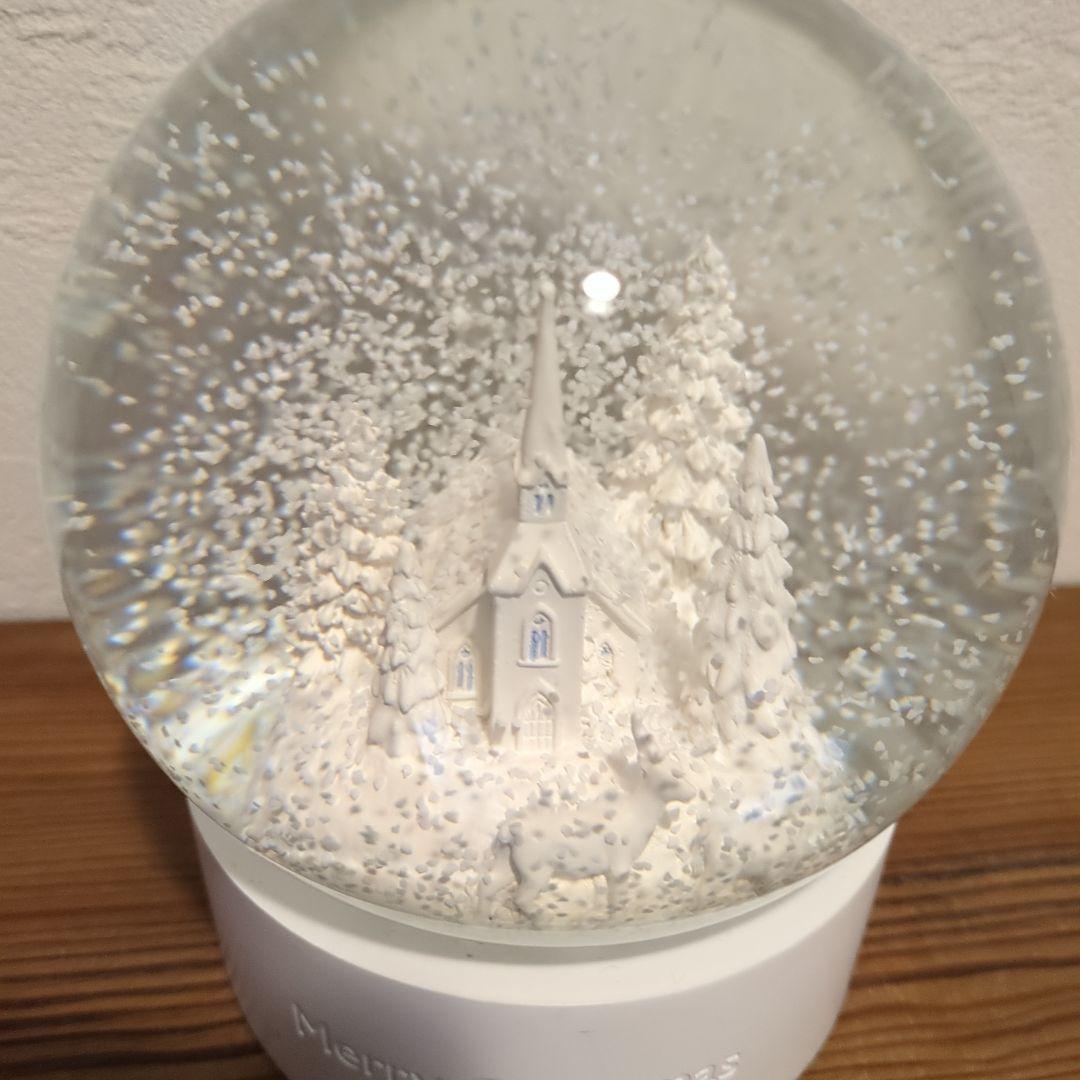 【専用】ウェッジウッド クリスマス スノードーム 教会