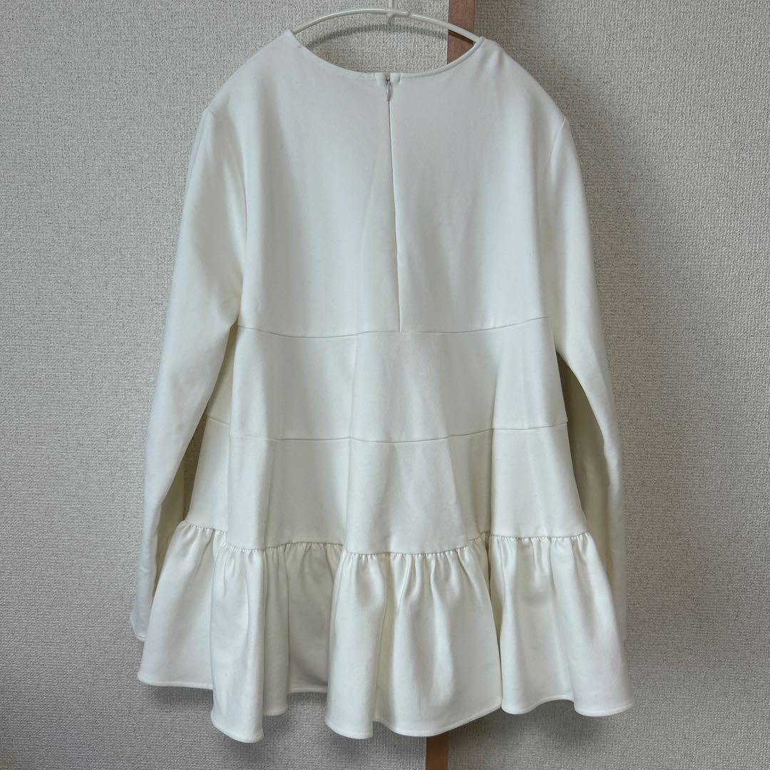 yori ぬくぬくティアードフリルブラウス