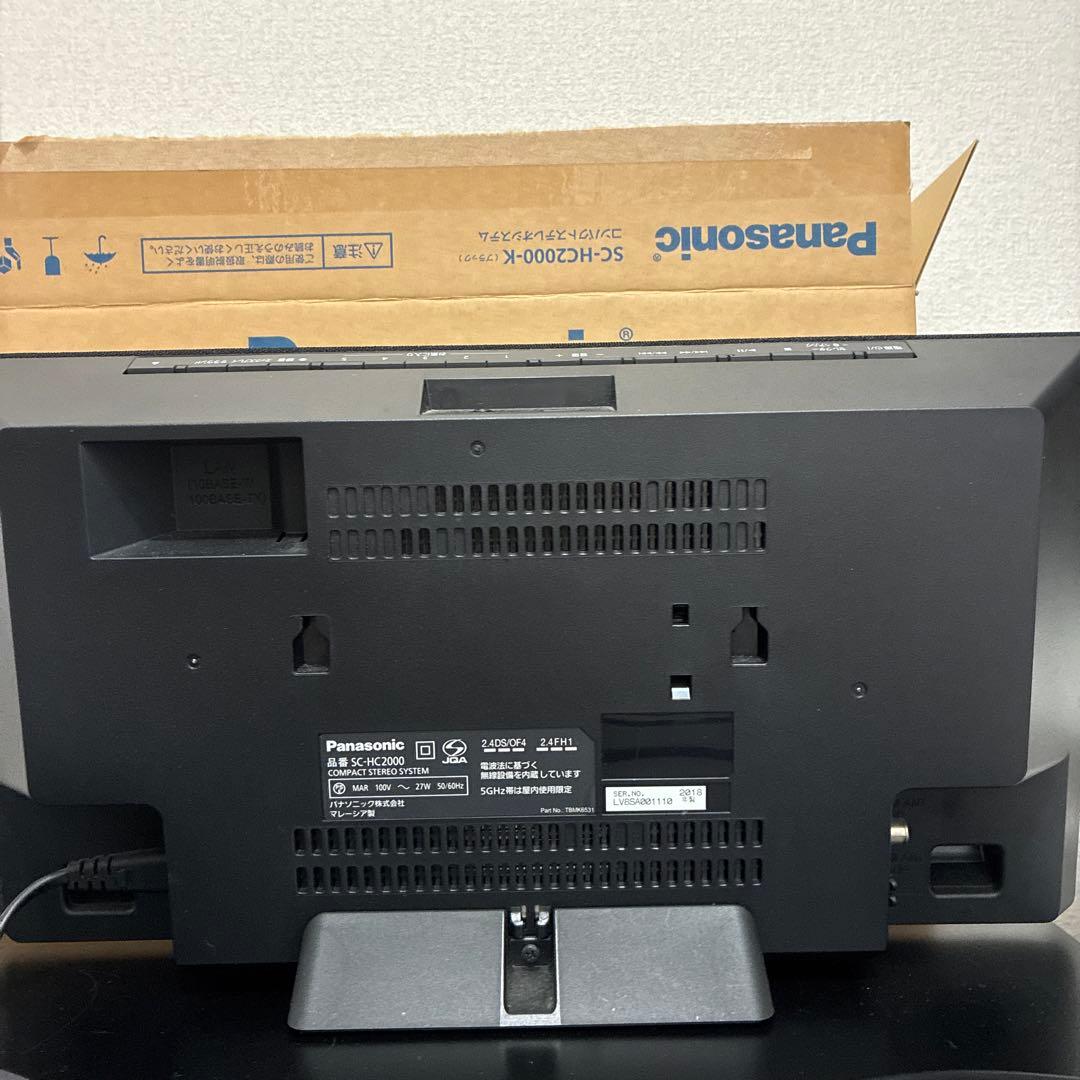 Panasonic SC-HC2000-K コンパクトステレオシステム
