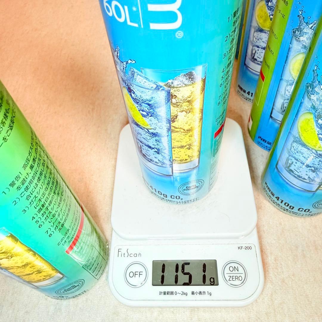 HIDEMA_15-10106ソーダストリームガスシリンダー　6本