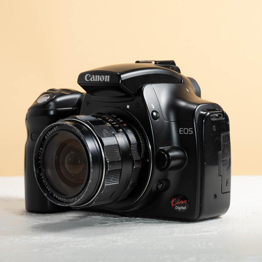 スマホ転送OK！Canon EOS kiss Digital レンズキット