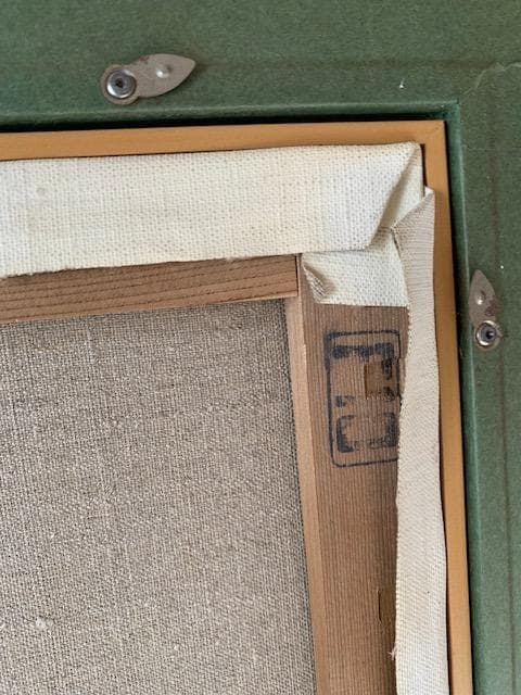 ✨初売り㊗️大型絵画❣️作者不詳『少女』油彩画Ｆ１０号