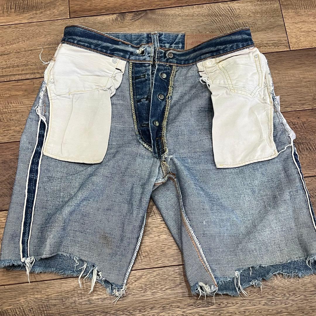 ヴィンテージオリジナル　リーバイス501BIGE カットオフ　60’s