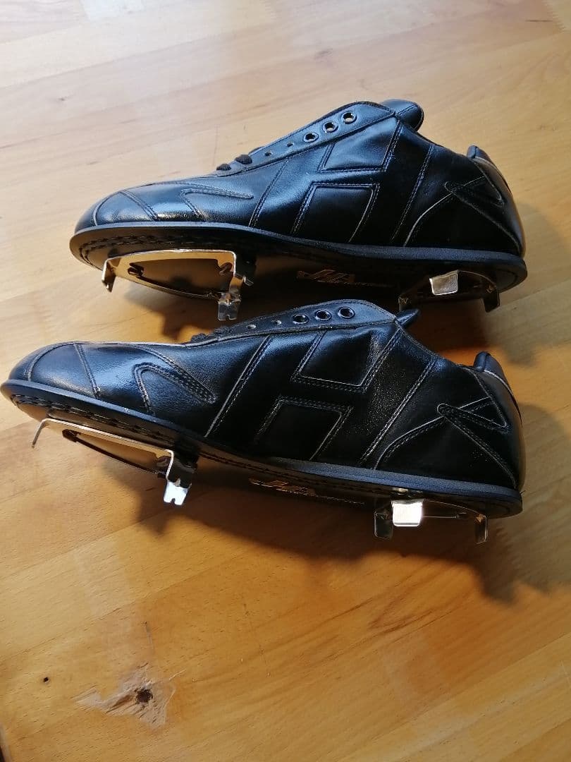 新品　HATAKEYAMA ハタケヤマ 革底 野球スパイク　27cm