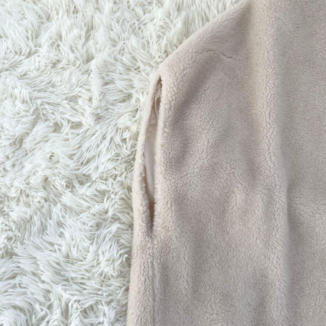 SOÉJU ソージュ　ウールボアケープ　アイボリー　大草直子