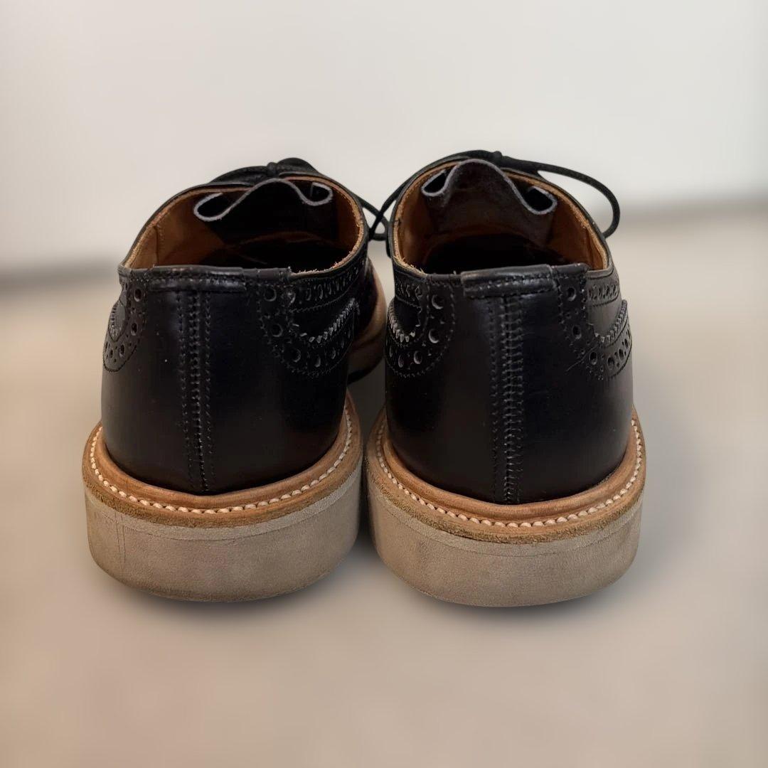 F*A様 トリッカーズ★ウィングチップ★黒紫 レザーシューズ