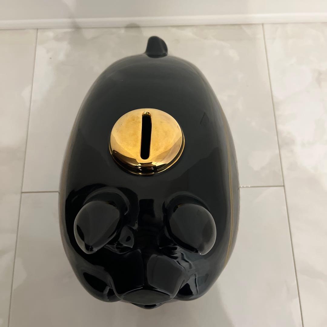 HARLEY-DAVIDSON 豚型貯金箱 黒