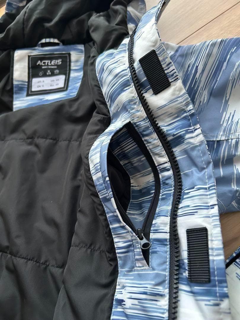 【高機能耐水10000mm】スキーウェア 上下セット S155-165㎝ スノボ