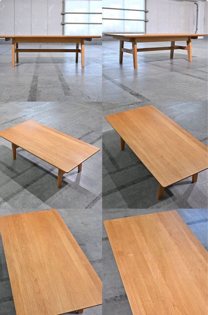 最高級オーク総無垢 EasyLife 25万COMET COFFEE TABLE