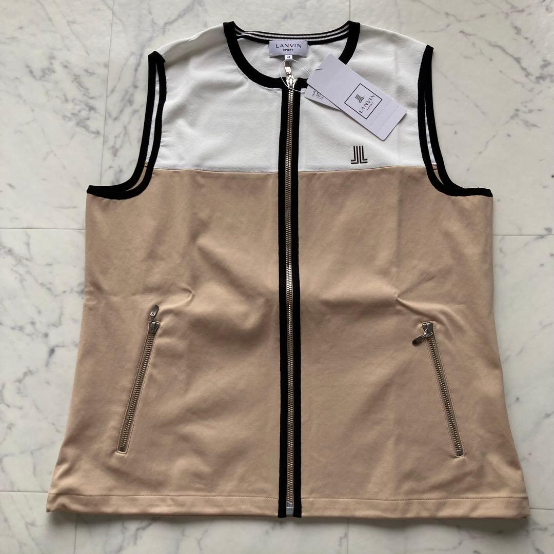 定価74800円【新品】レディース40 ランバンスポールベスト＆スカートセット