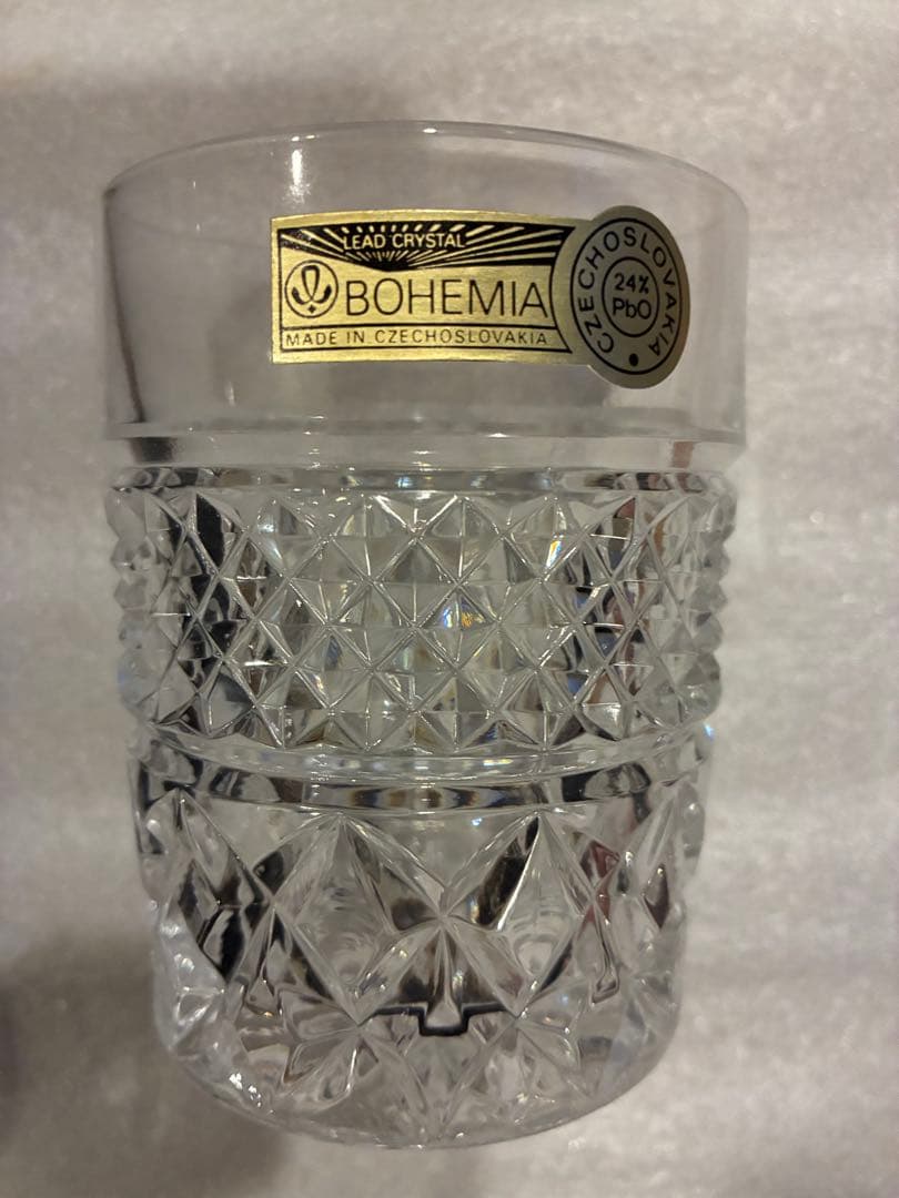 BOHEMIA CRYSTAL クリスタルグラス 5個セット