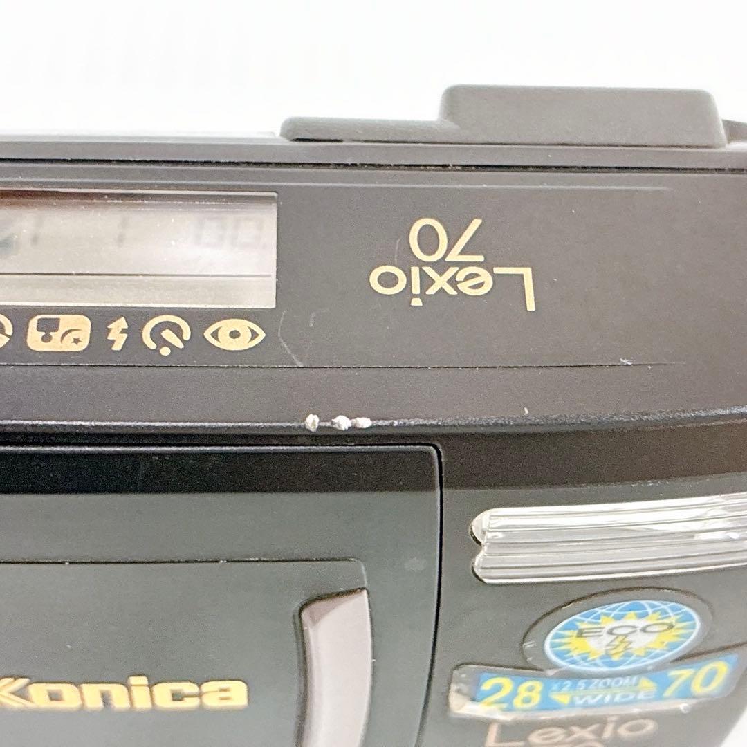 【完動品 限定カラー】KONICA Lexio 70 BLACK Edition