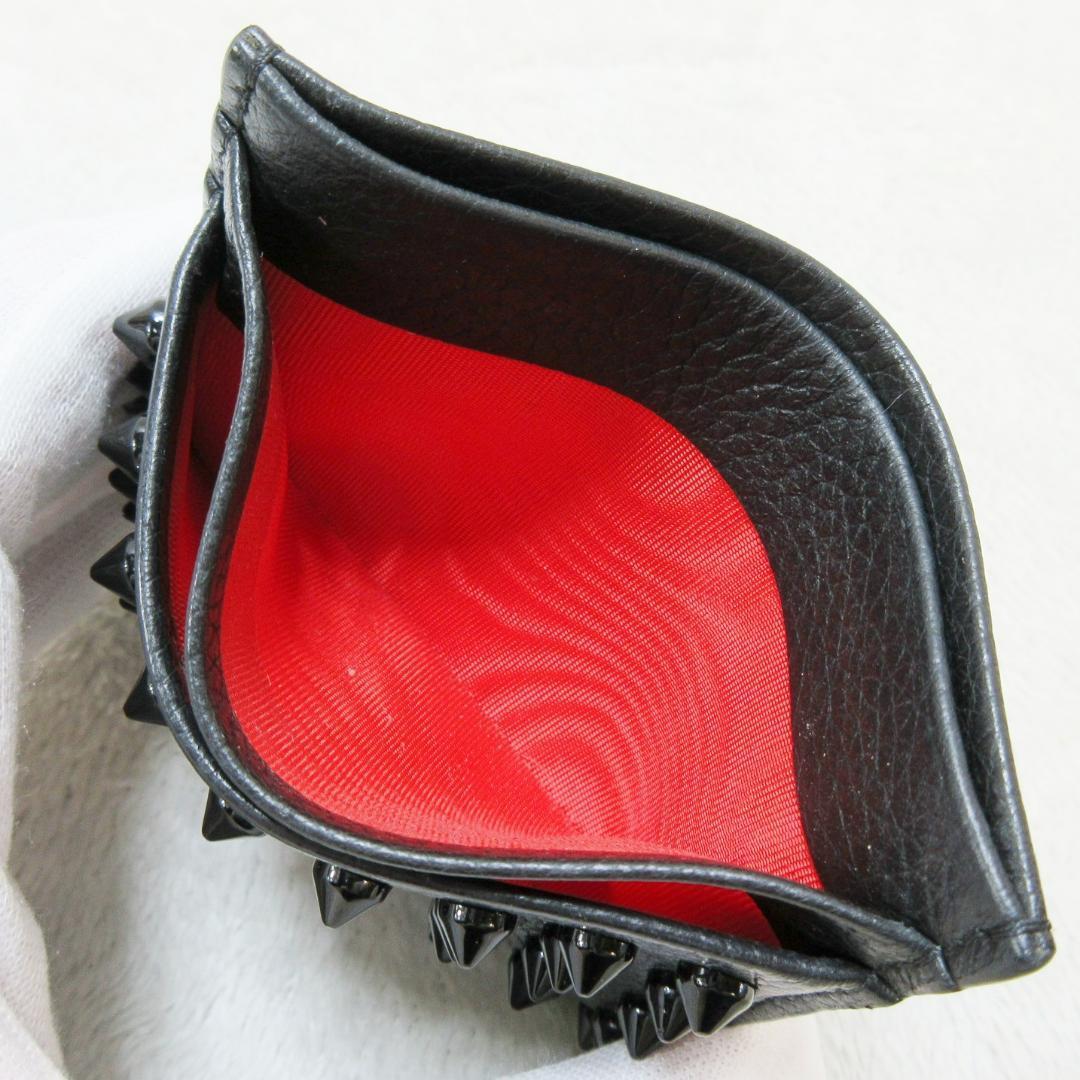 クリスチャンルブタン キオス スパイクスタッズ カードケース 名刺入れ