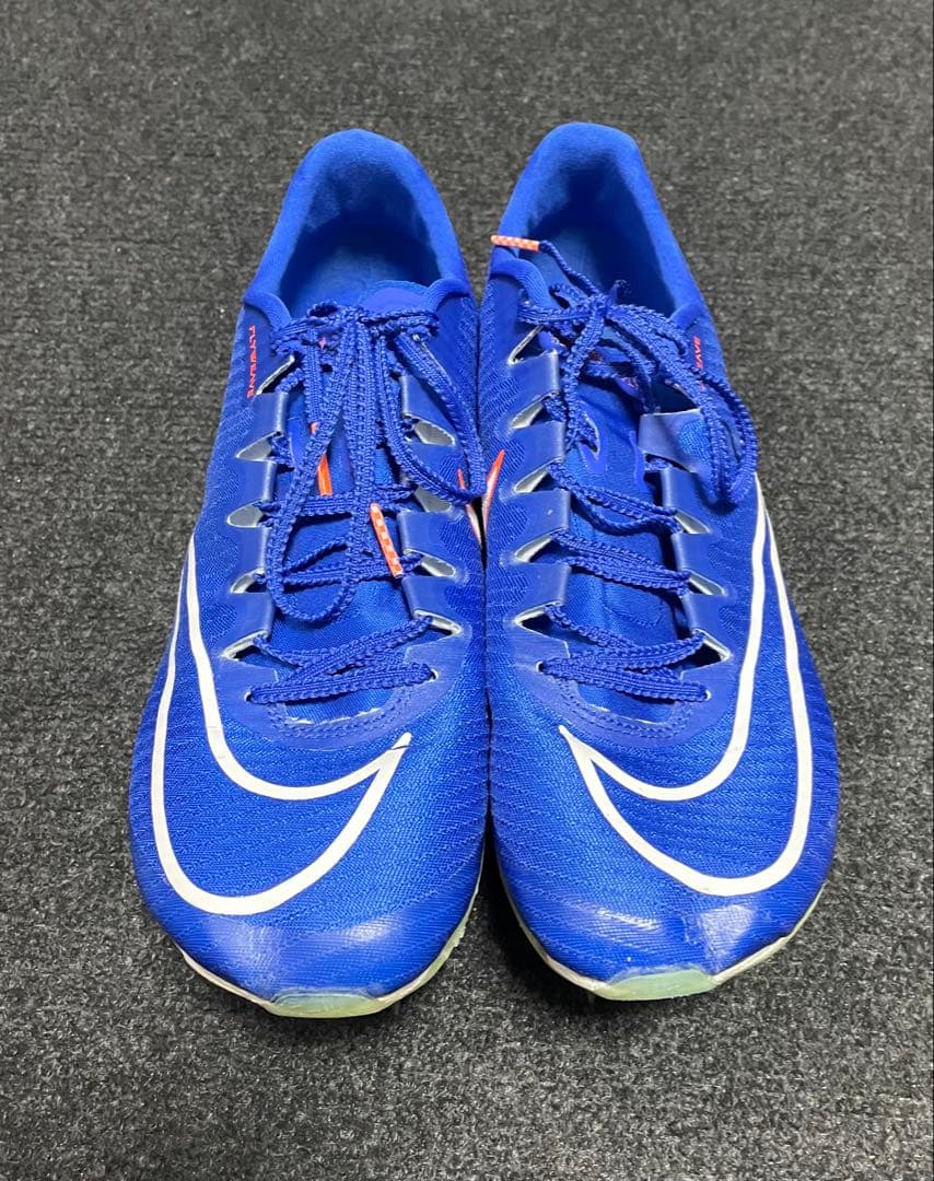 再*人様 Nike エアズーム マックスフライ1 青 パンク無し 美品【27.5