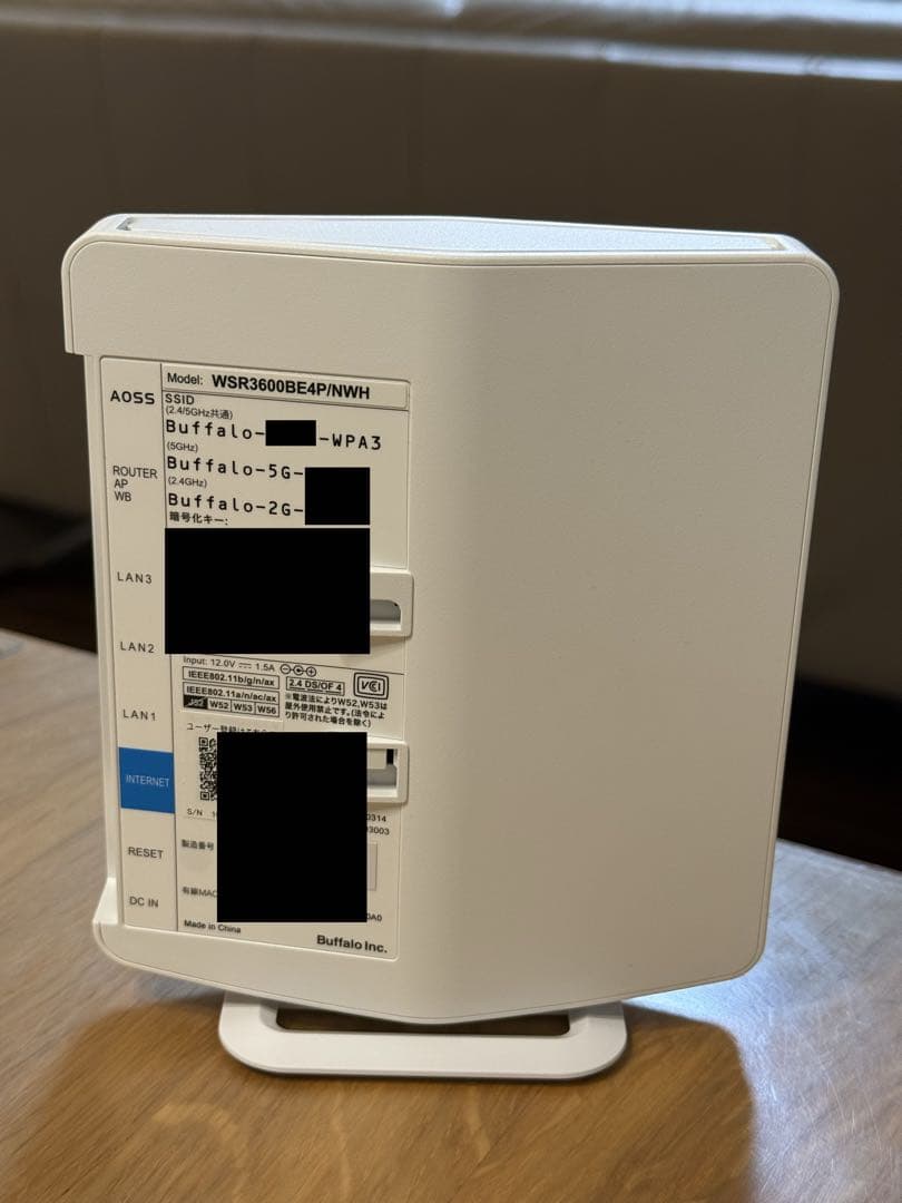 BUFFALO 無線LANルーター WSR3600 2台セット