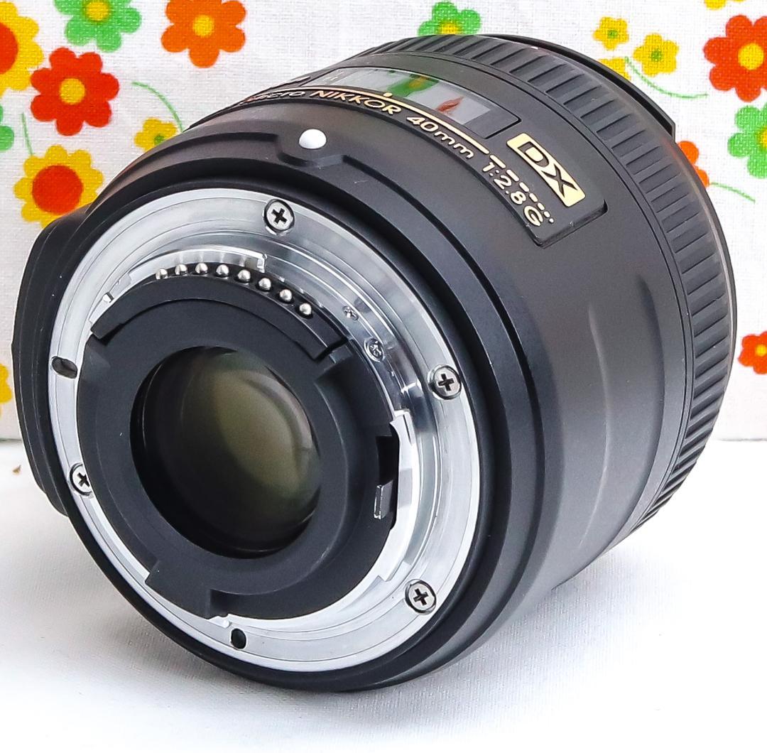 美品 Nikon AF-S MICRO 40mm☆凄く寄れるレンズ☆付属品多数