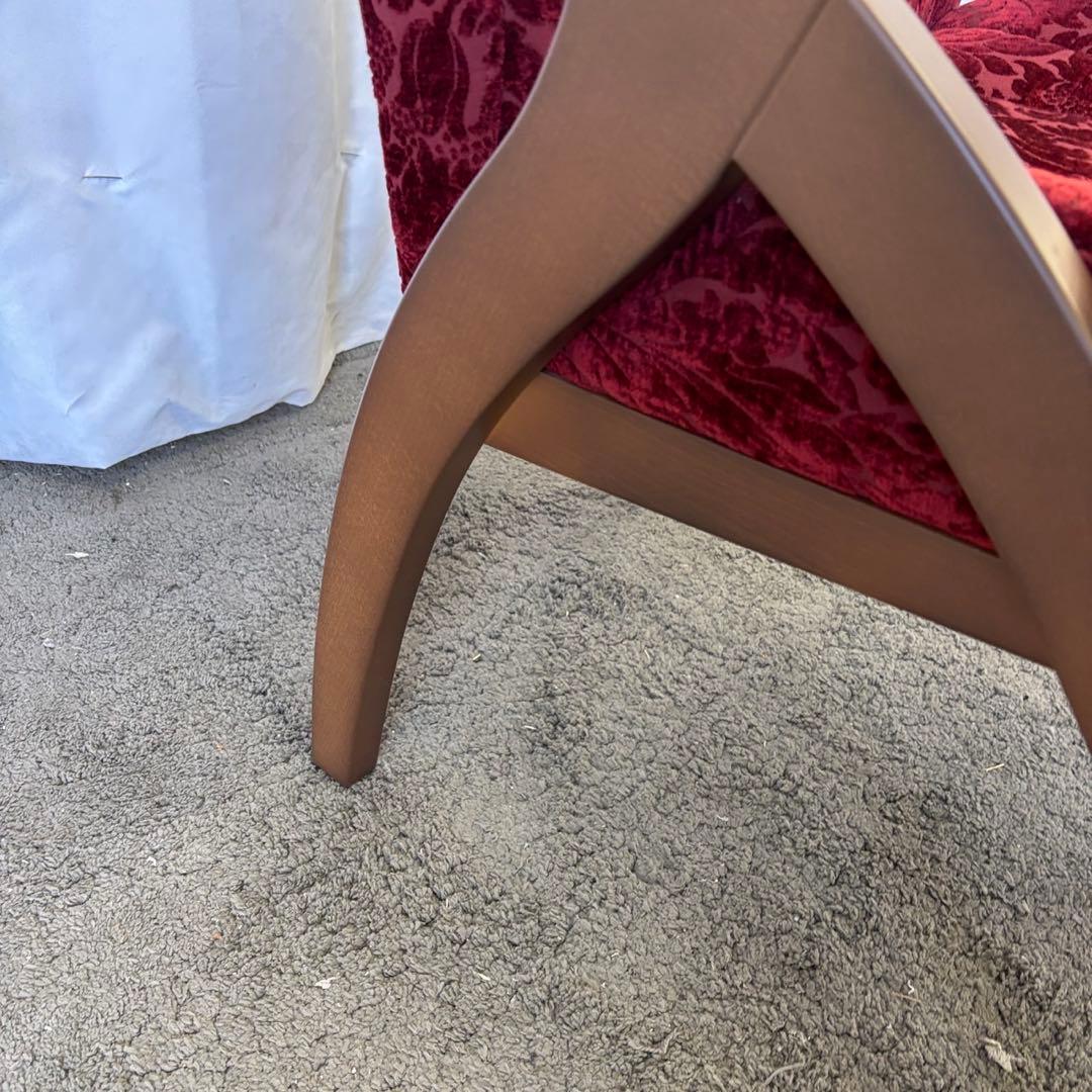 21⭕️展示品　ポスチャーサポートチェア　PSC-IV　赤　腰痛対策　設置無料