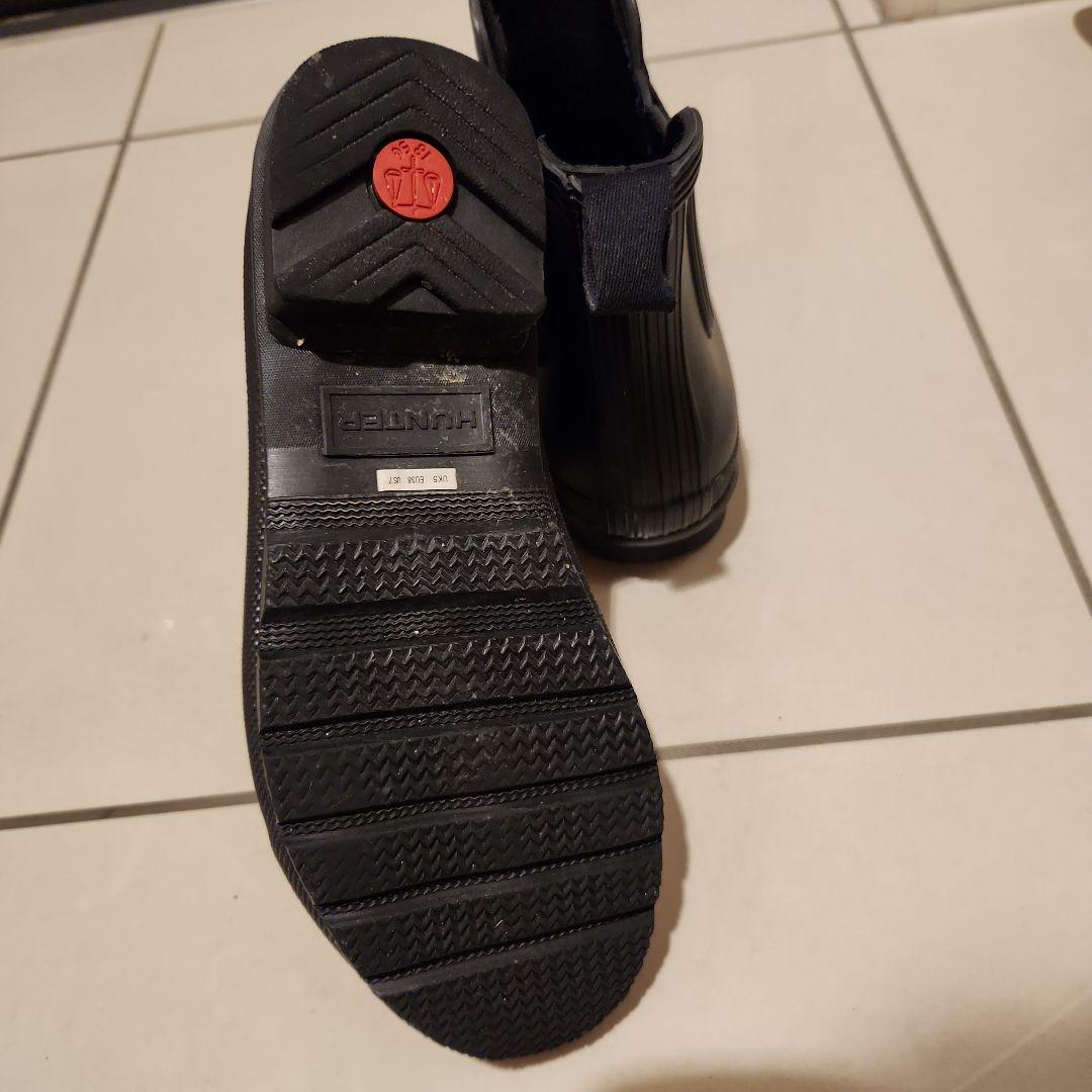 HUNTER　ショートレインブーツ　24