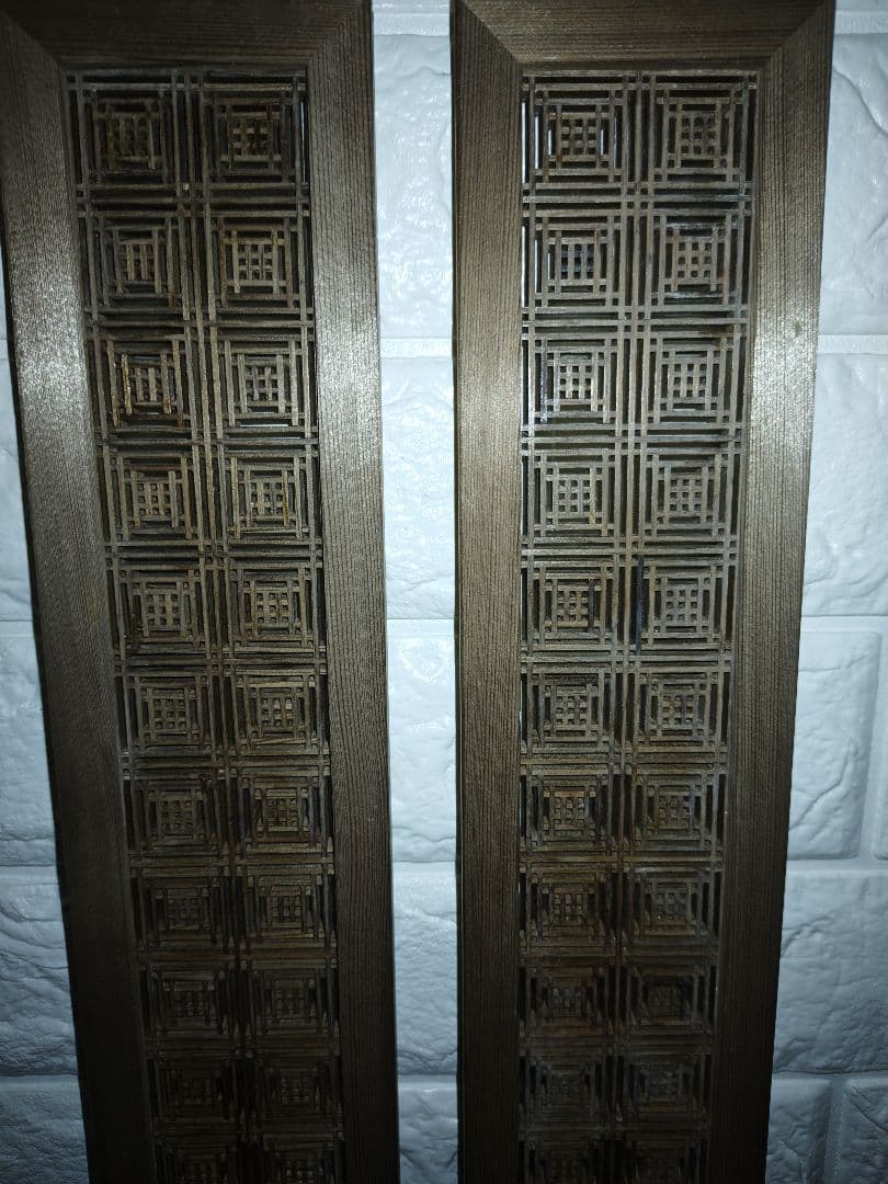 組子細工　神代木使用