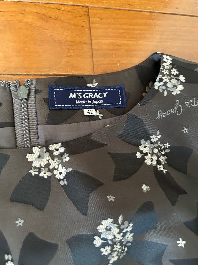 M'S GRACY 花柄ノースリーブワンピース 42