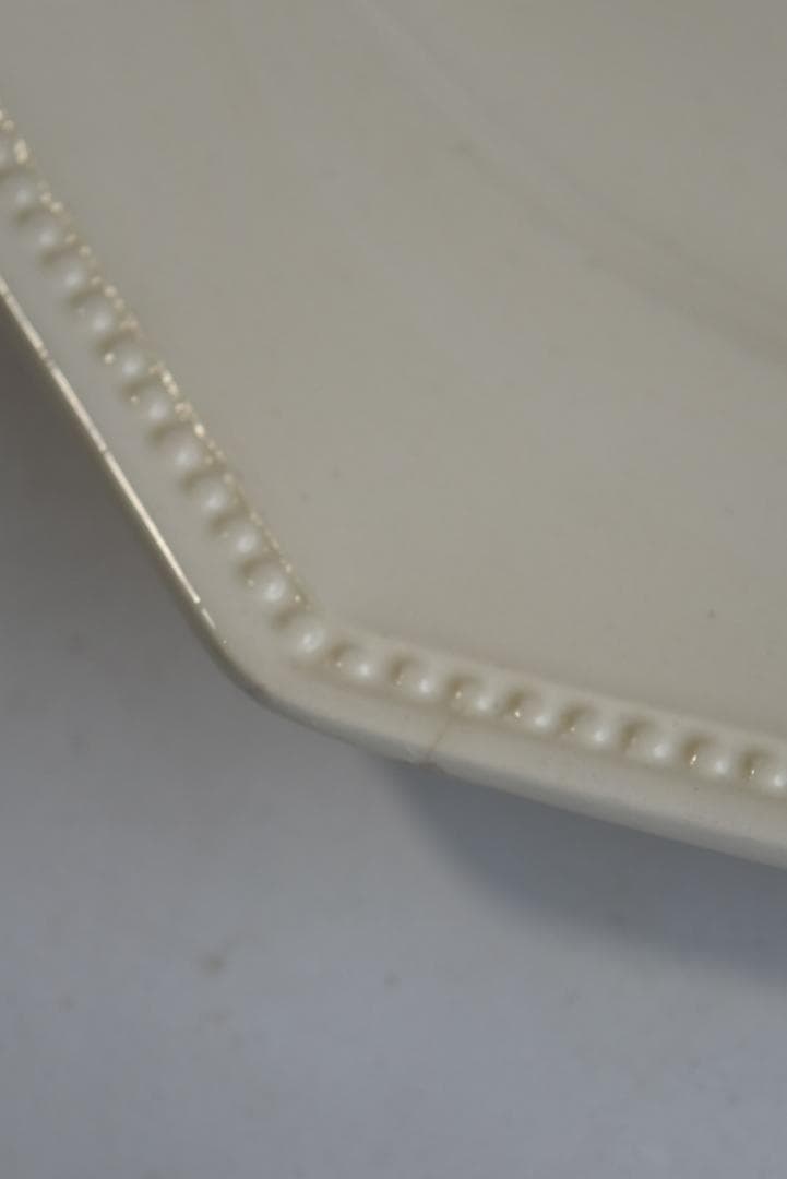 2枚組　サルグミンヌ　オクトゴナル皿　フランスアンティーク