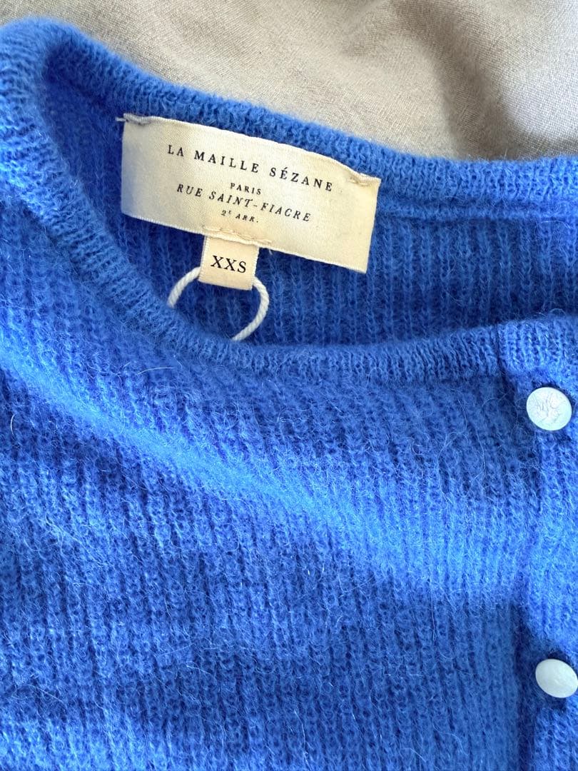 Sezane GASPARD カーディガン モヘアニット XXS