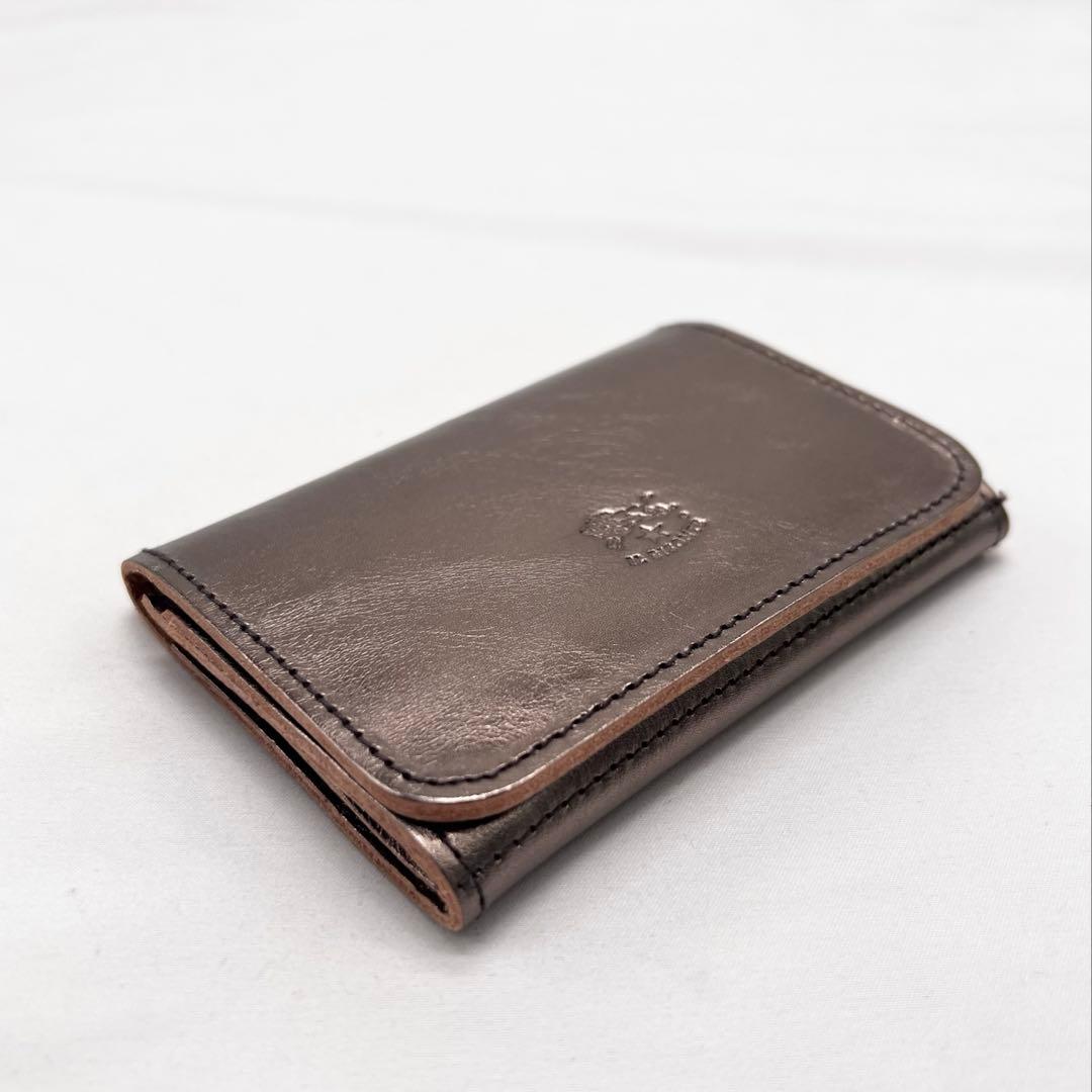 【新品未使用】イルビゾンテ カードケース ☆BRONZE ブロンズ☆
