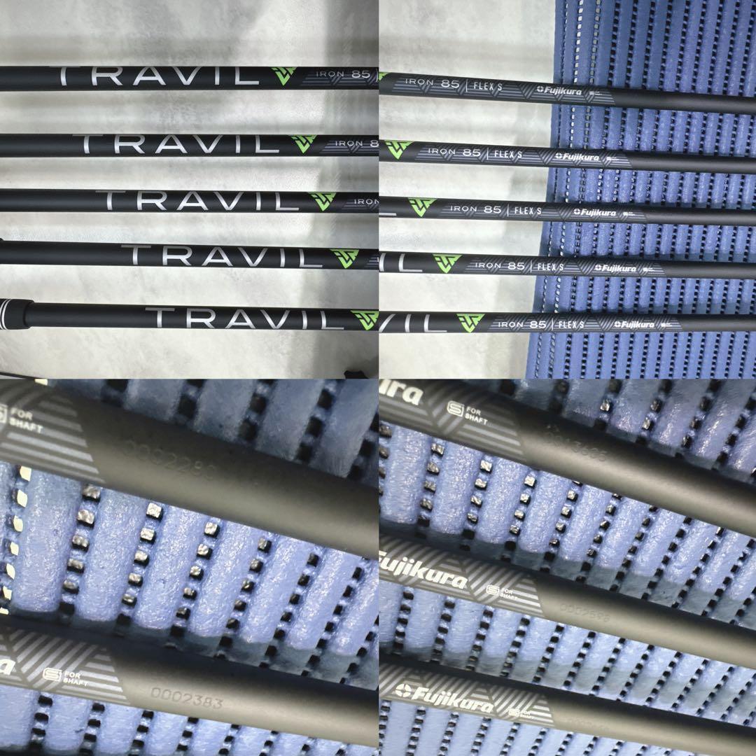 激レア 半中空 GINNICO CB+ IRON 右 TRAVIL 85 S