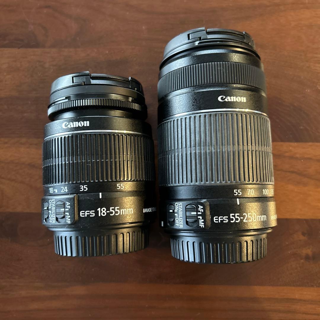 Canon キャノン　EOS Kiss x5 レンズ2個セット