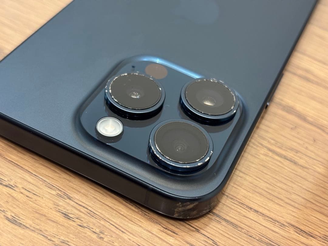 iPhone 15 pro 128GB ブルーチタニウム ジャンク品