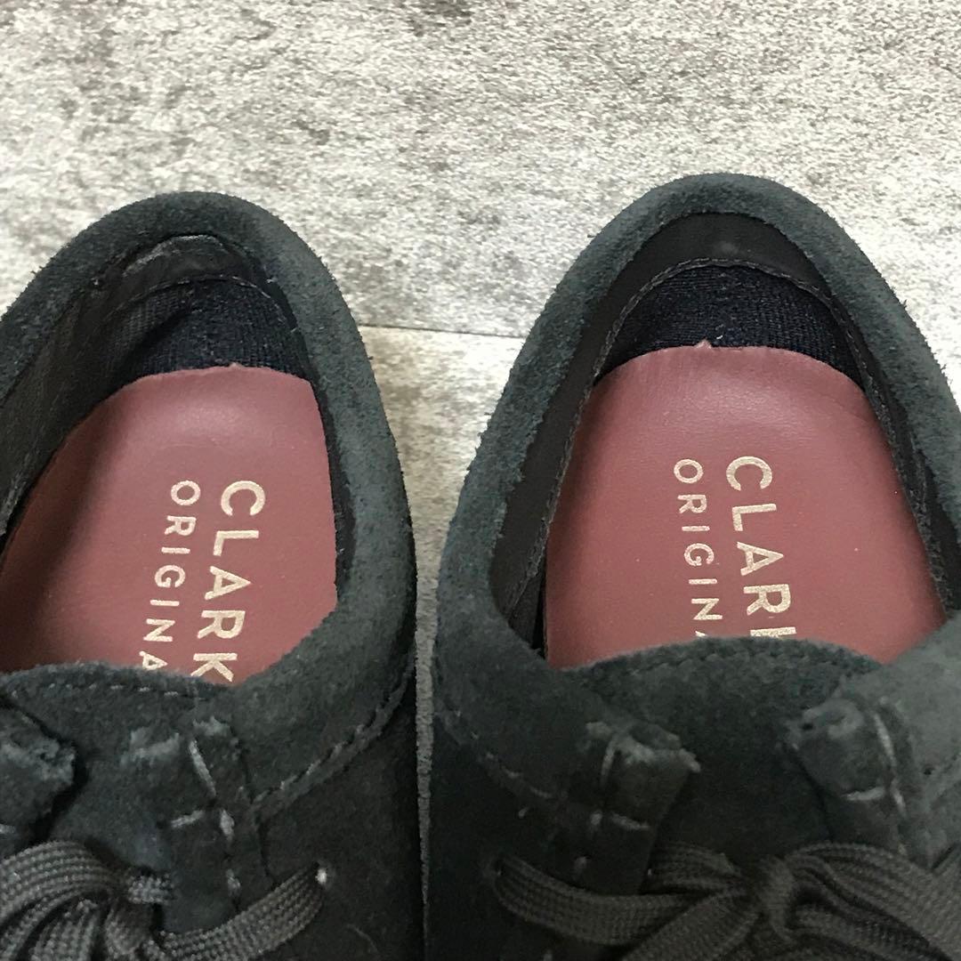 【美品】クラークス ワラビーブーツ 黒 GTX ゴアテックス vibramソール